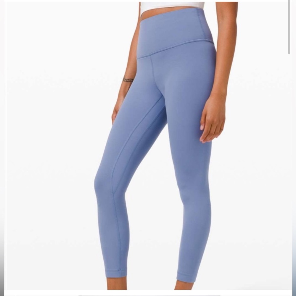 Lululemon Align Leggings Water Drop Blue Size 20 23” Length